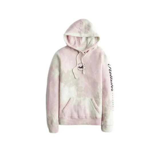 Hollister Tops Hollister Girls White Purple Logo Hoodie